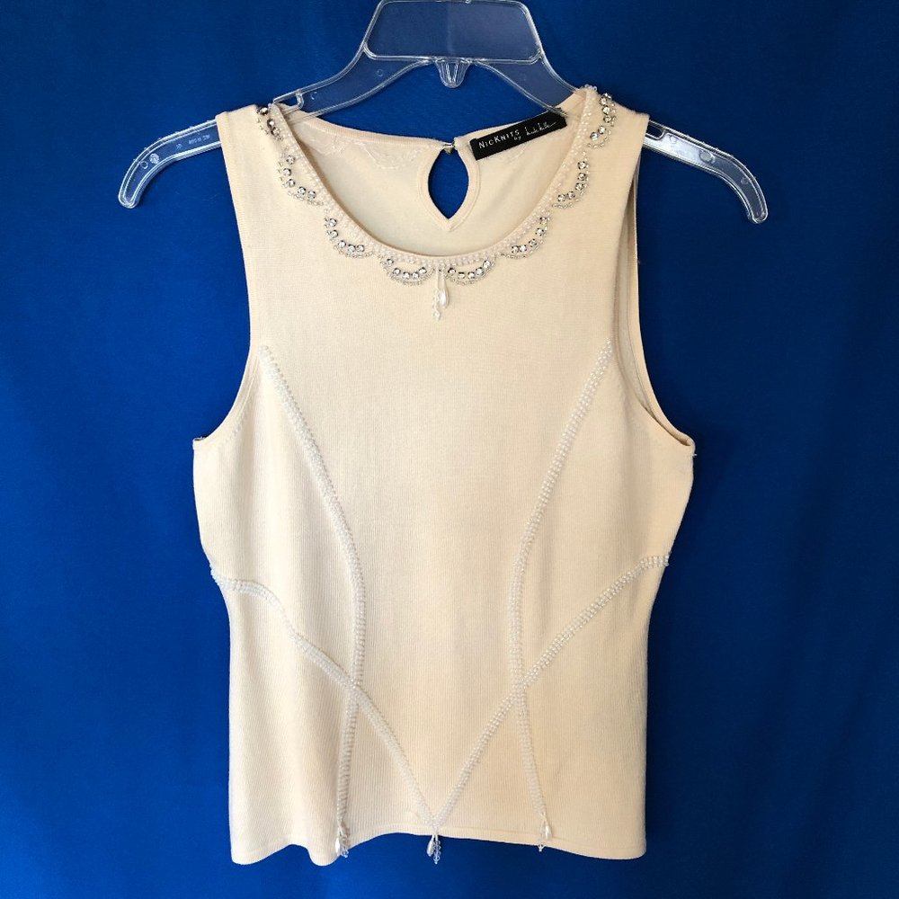 Nicole Miller beaded top